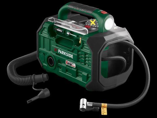 2 в 1 акумулаторен компресор и въздушна помпа