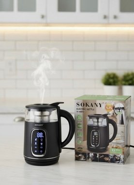 Електрическа кана за вода Sokany SK09092 2200W кана за топла вода чайник 