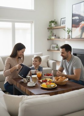 Електрическа кана за вода Nexser NS-1890 1500W кана за топла вода чайник