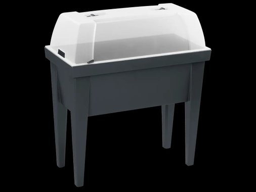 Повдигната леха с капак