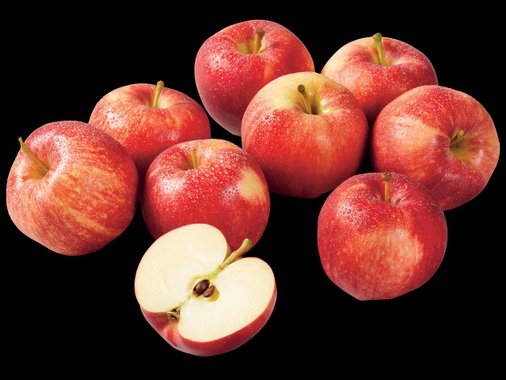 Червени ябълки