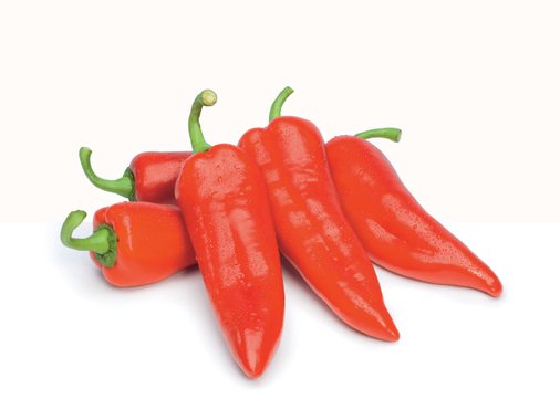 Червени чушки