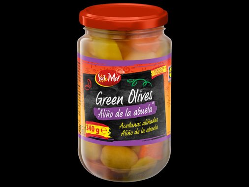 Мариновани зелени маслини