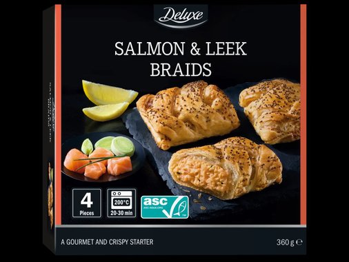 Сьомга в бутертесто