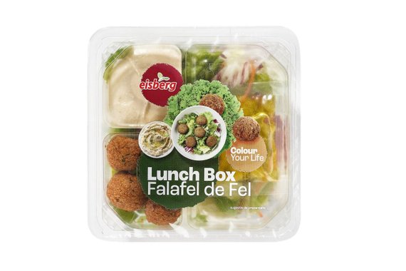 Салата с фалафели