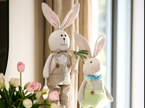Декоративен великденски заек