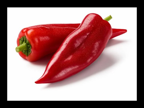 Червени чушки