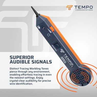 Детектор за откриване и проследяване на кабели Tempo 701K-G Standart сонда и тон-генератор