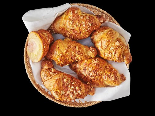 Кроасан с шунка и кашкавал