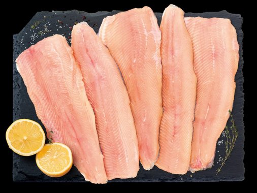 Филе от прясна рилска пъстърва XXL