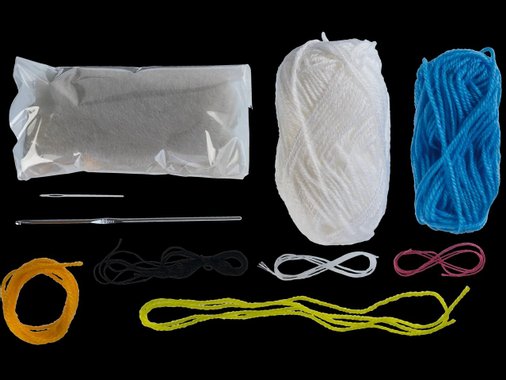 Комплект за плетене на една кука