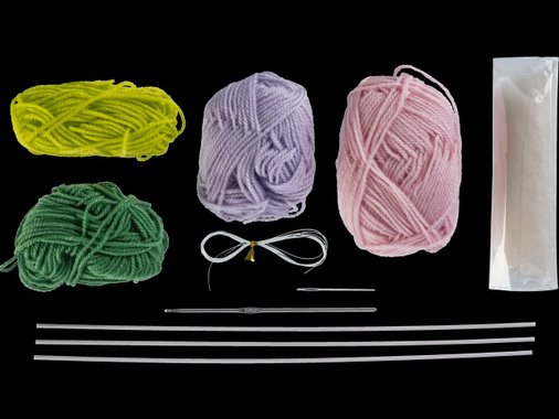 Комплект за плетене на една кука