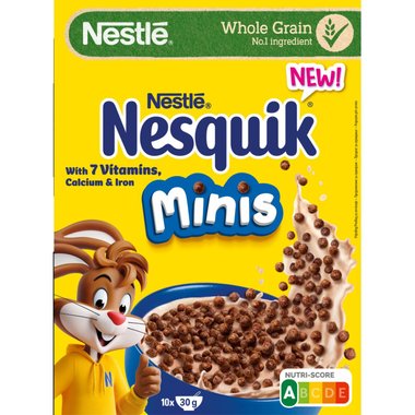 NESQUIK MINIS
зърнена закуска