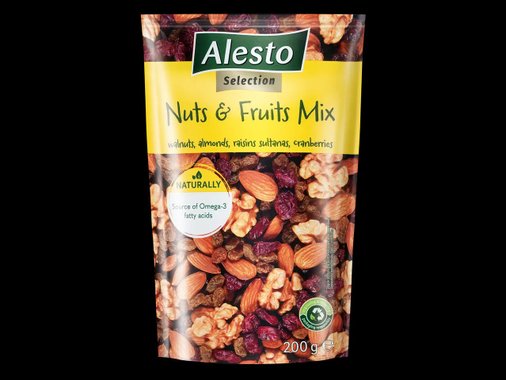 Микс сурови ядки и сушени плодове