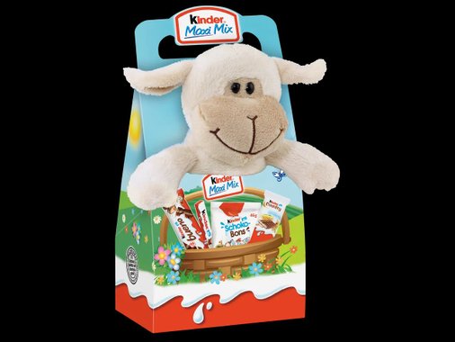 Плюшена играчка с шоколадови лакомства