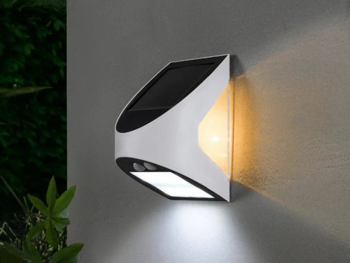 LED соларна стенна лампа