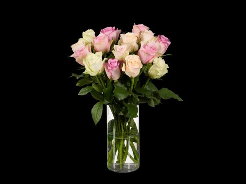 Рози Пастел букет