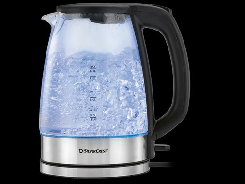 Стъклена електрическа кана за вода