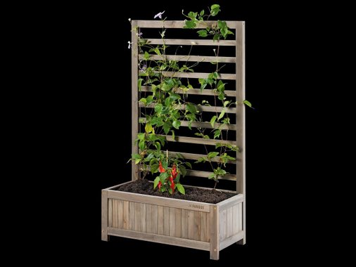 Градински сандък с решетка