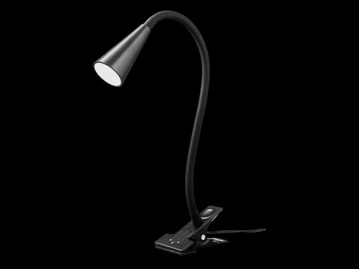 LED лампа с щипка