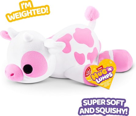 Комплект от 3 броя плюшени играчки Zuru 14906 Hug A Lumps Плюшена играчка с тежести 230 грама 