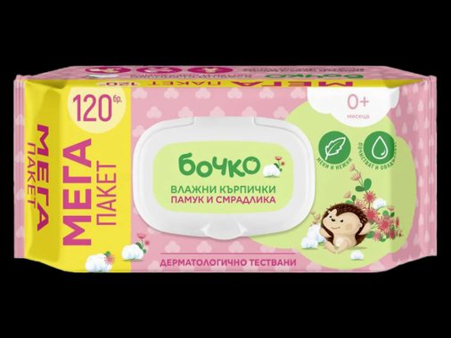 Бебешки влажни кърпички