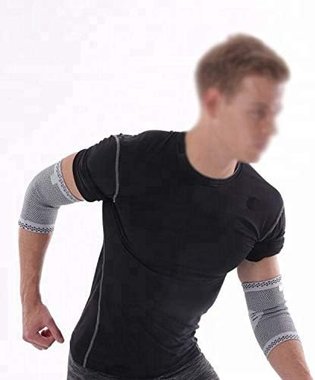 Еластична компресионна ортеза за лакът Amashr 2броя S M L Налакътник Тенис лакът ортеза