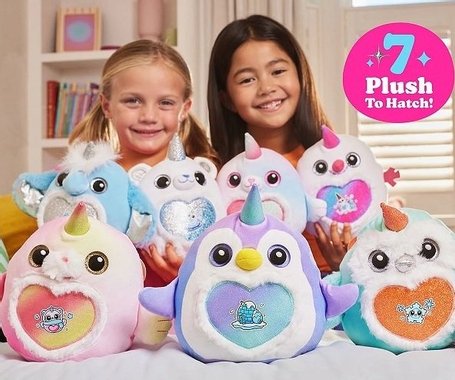 Плюшена играчка изненада Zuru Rainbocorns Eggzania Frozen Mania 92119 