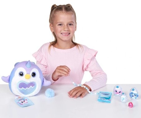 Плюшена играчка изненада Zuru Rainbocorns Eggzania Frozen Mania 92119 