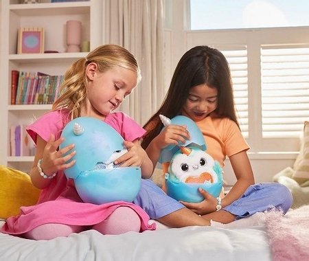 Плюшена играчка изненада Zuru Rainbocorns Eggzania Frozen Mania 92119 