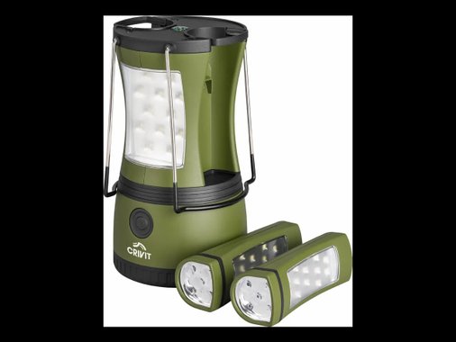 2 в 1 къмпинг лампа