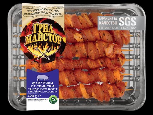 Факлички от свински гърди