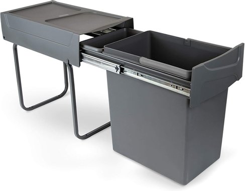 Кош за отпадъци Emuca 8199323 20л за вграждане кош за боклук 