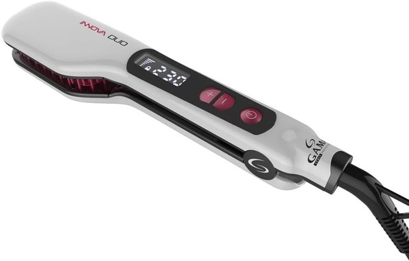 Четка за коса Gama Italy Professional Innova Duo 63W керамична преса изправяне 