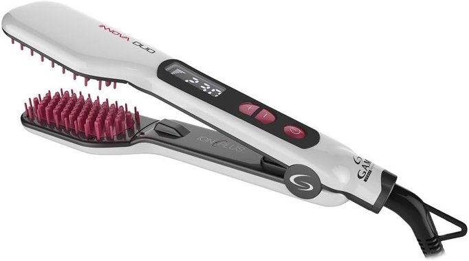 Четка за коса Gama Italy Professional Innova Duo 63W керамична преса изправяне 