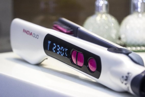 Четка за коса Gama Italy Professional Innova Duo 63W керамична преса изправяне 