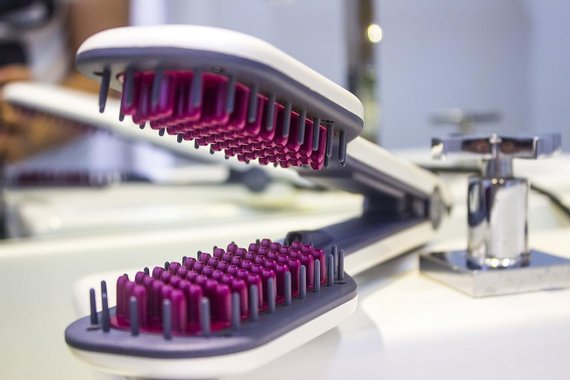 Четка за коса Gama Italy Professional Innova Duo 63W керамична преса изправяне 