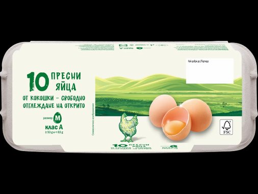 Пресни яйца