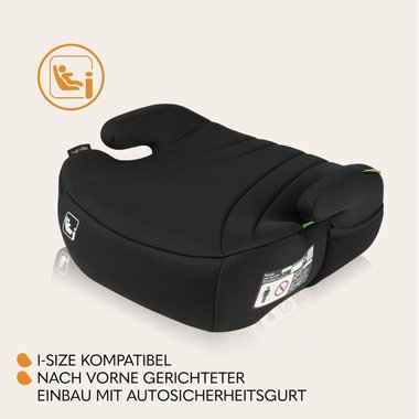 Детска седалка за кола Lionelo Luuk i-Size Black Carbon Бустер Столче за кола