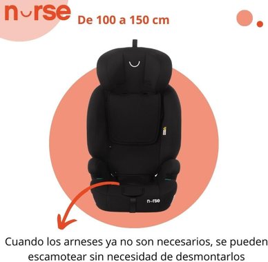 Детски стол за кола Nurse Grip 7055 Z12 2-12г Столче за кола Бустер 