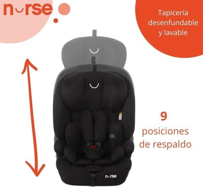 Детски стол за кола Nurse Grip 7055 Z12 2-12г Столче за кола Бустер 
