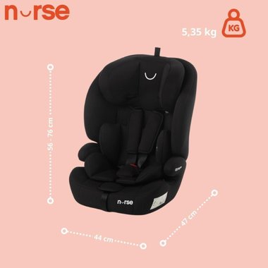 Детски стол за кола Nurse Grip 7055 Z12 2-12г Столче за кола Бустер 