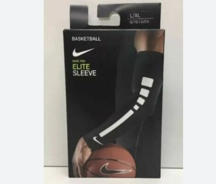 Спортни ръкави за ръце Nike Elite N2044-027 UV L/XL Комплект от 2 ръкава за баскетбол компресионни 