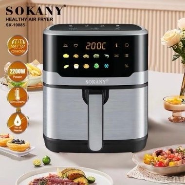 Аir fryer Sokany SK-10085 2200W 12л Еър фрайър Фритюрник с горещ въздух