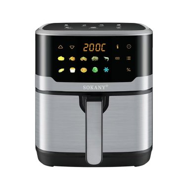 Аir fryer Sokany SK-10085 2200W 12л Еър фрайър Фритюрник с горещ въздух