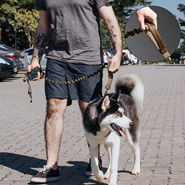 Повод за куче Tactical Bungee Dog Leash 1.5м 50кг Тактическа каишка