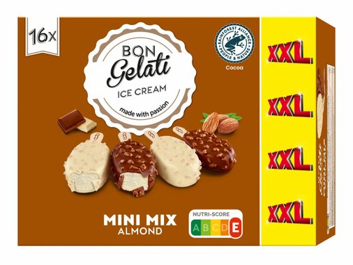 Мини сладолед на клечка микс XXL