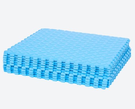Подложка за басейн Swimming pool floor mat 9 броя 38.5х38.5см  Мек пъзел за под