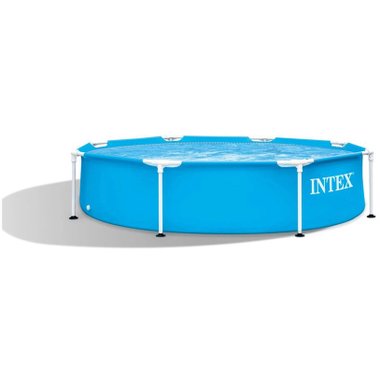 Сглобяем басейн Intex Metal Frame 28205NP 1828л 244см Голям басейн 