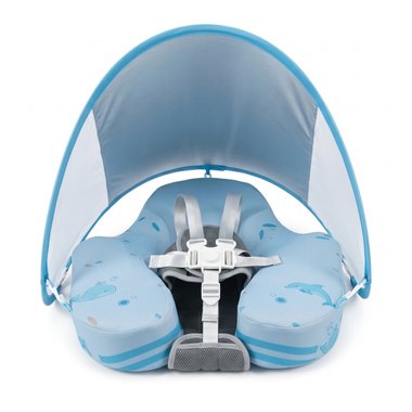 Бебешки пояс със сенник за плуване UV защита UPF 50+, 